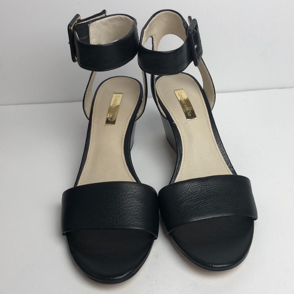NEW Louise et Cie Punya Open Toe Wedges Sandals 7 - Picture 2 of 7